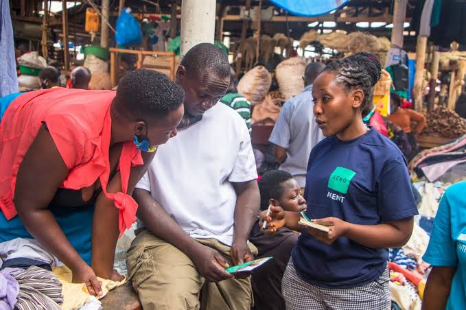 SACCO officer registering a member